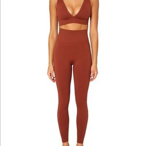 WeWoreWhat Seamless Leggings Cinnamon Stick NWT